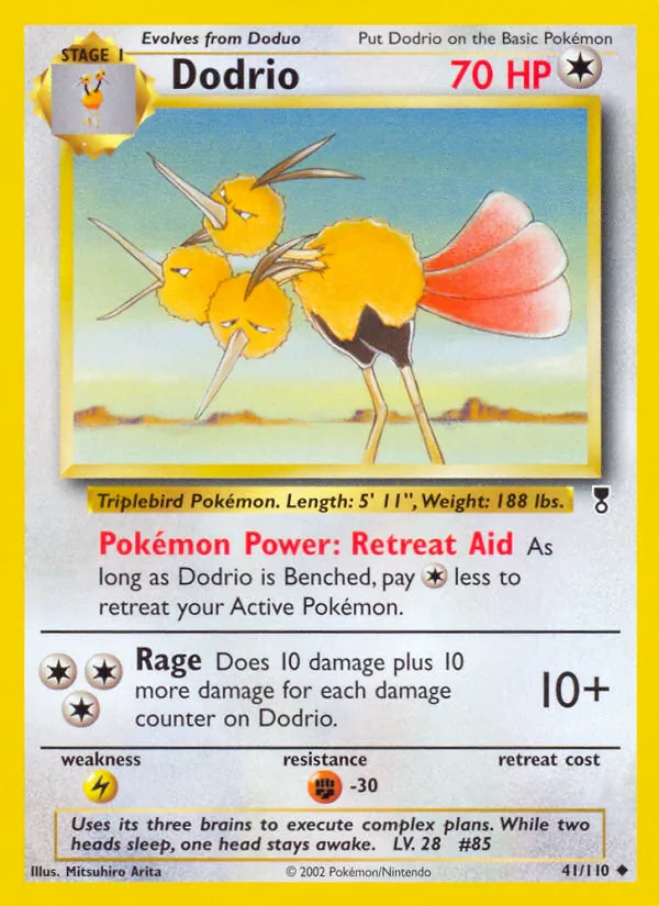 Dodrio - Legendary Collection Pokemon Card