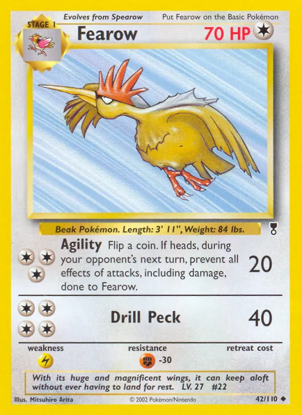 Fearow - Legendary Collection Pokemon Card