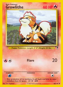 Growlithe - Legendary Collection