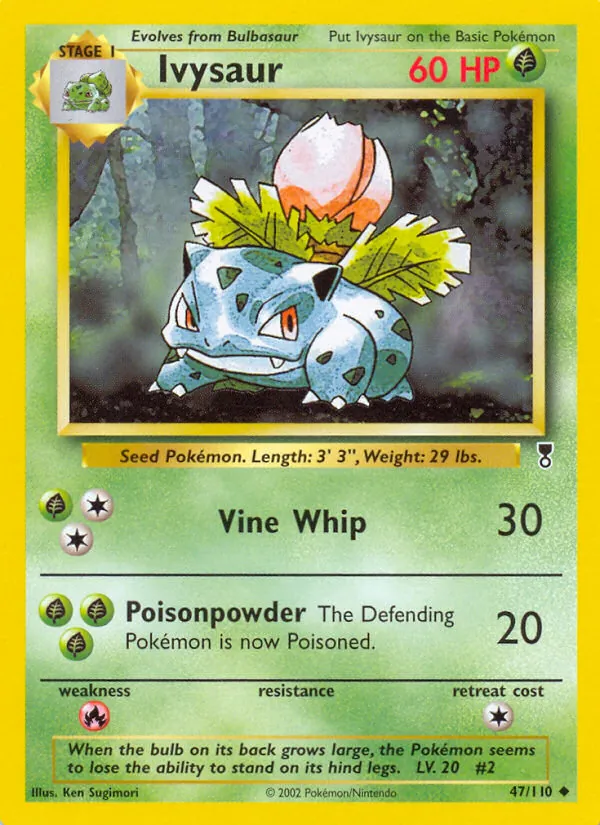 Ivysaur - Legendary Collection Pokemon Card