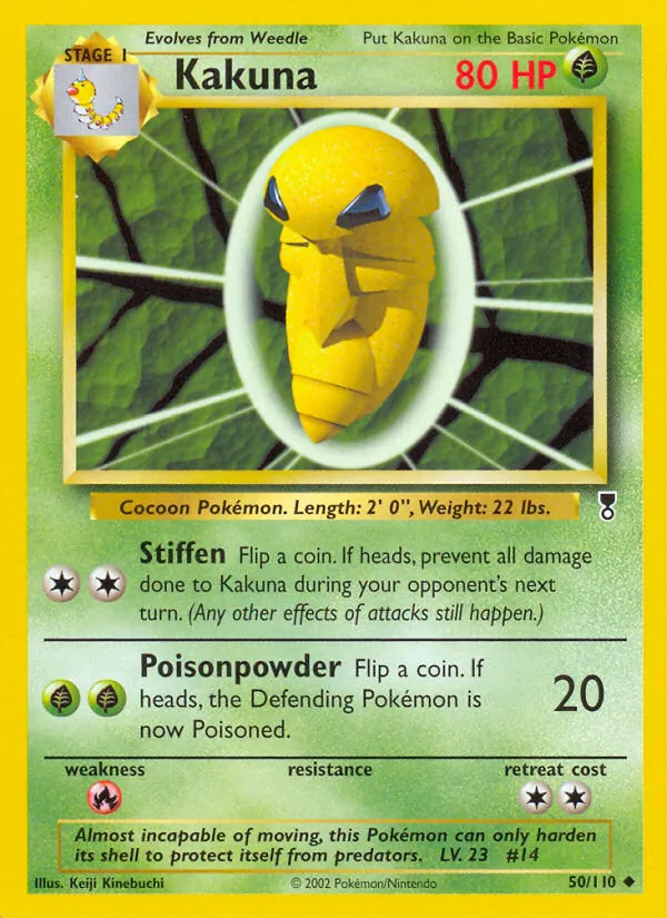 Kakuna - Legendary Collection Pokemon Card