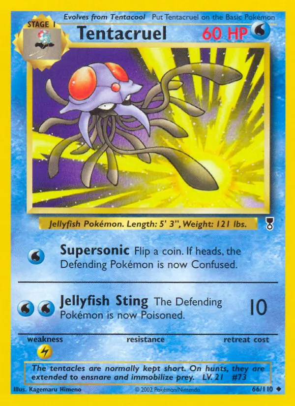 Tentacruel - Legendary Collection Pokemon Card