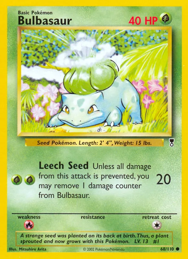 Bulbasaur - Legendary Collection Pokemon Card