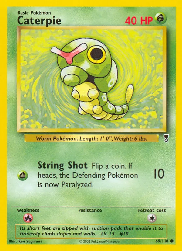 Caterpie - Legendary Collection Pokemon Card