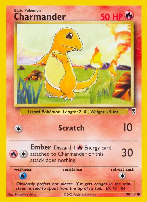 Charmander - Legendary Collection Pokemon Card