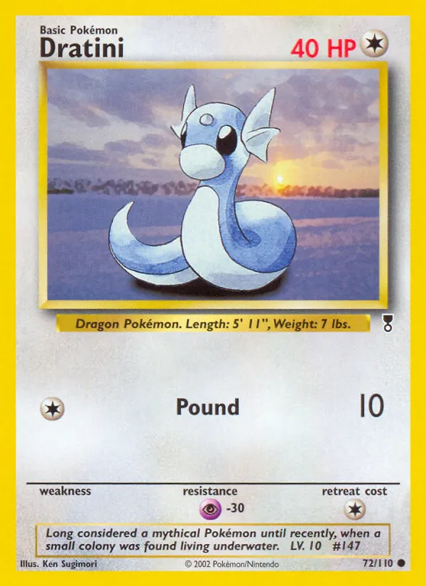 Dratini - Legendary Collection Pokemon Card