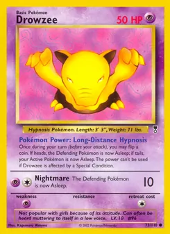 Drowzee - Legendary Collection