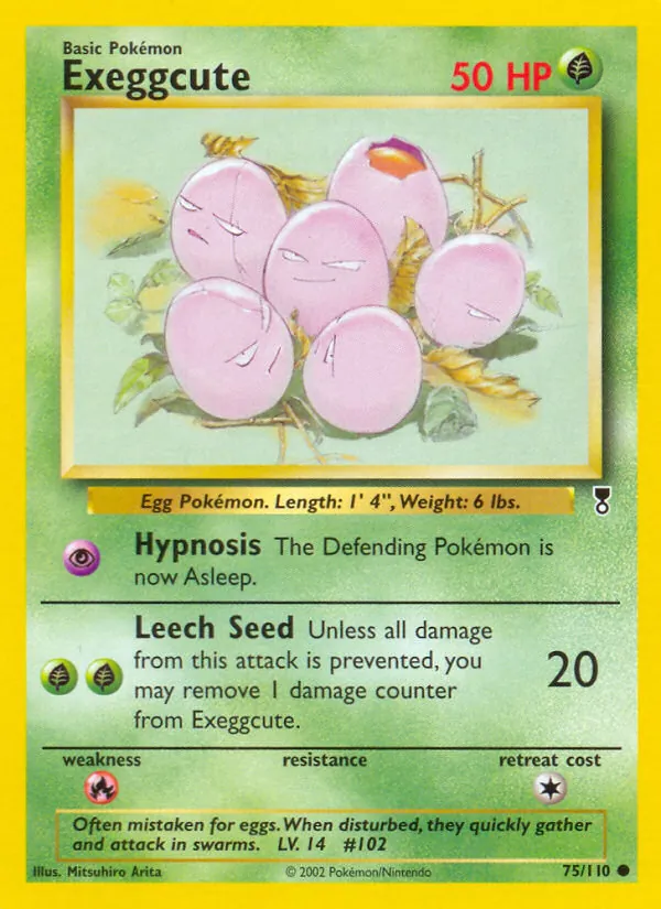Exeggcute - Legendary Collection Pokemon Card