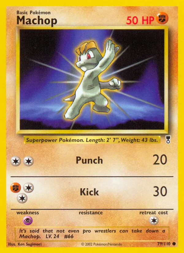 Machop - Legendary Collection Pokemon Card
