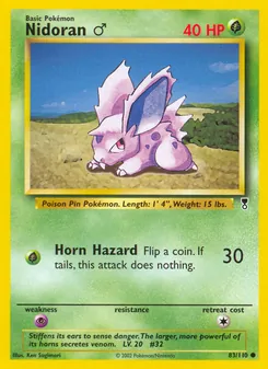 Nidoran♂ - Legendary Collection