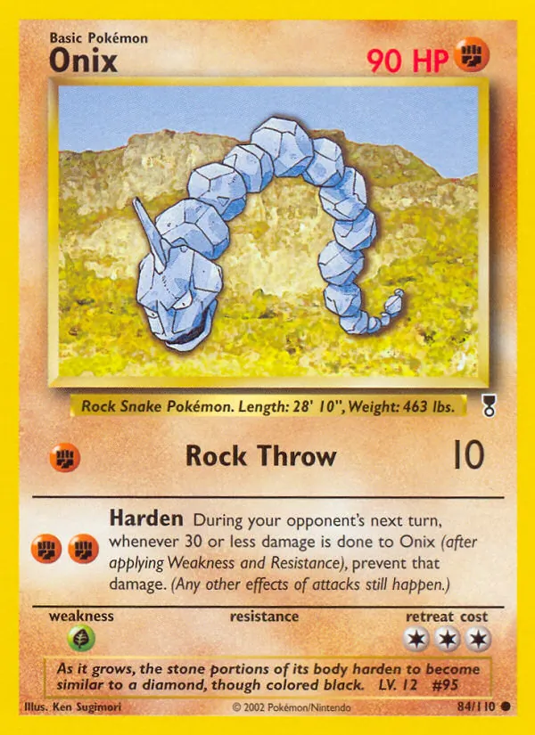 Onix - Legendary Collection Pokemon Card