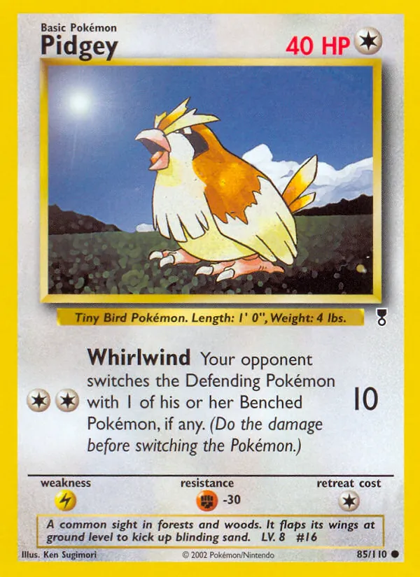 Pidgey - Legendary Collection Pokemon Card