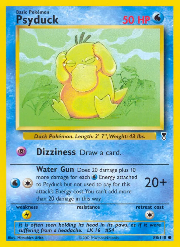 Psyduck - Legendary Collection Pokemon Card