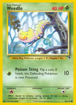 Weedle - Legendary Collection