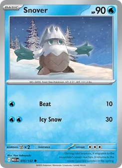 Snover - Mega Evolution