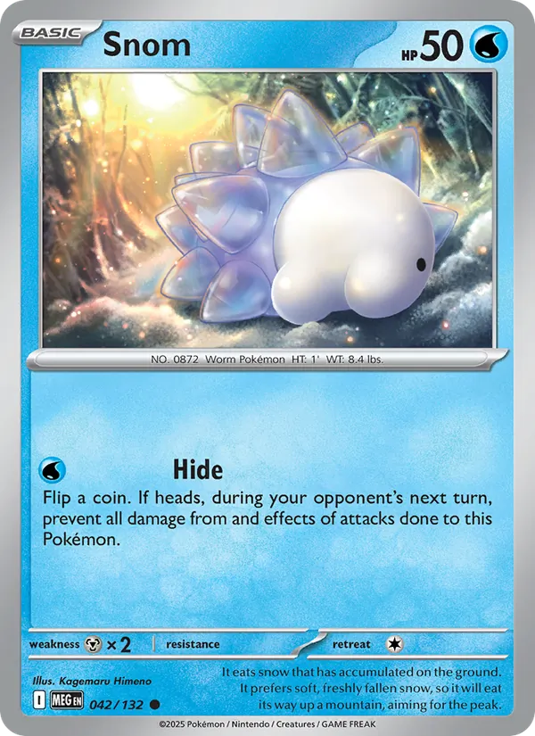 Snom - Mega Evolution Pokemon Card