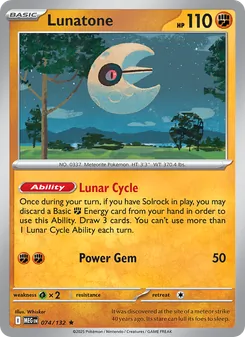 Lunatone - Mega Evolution