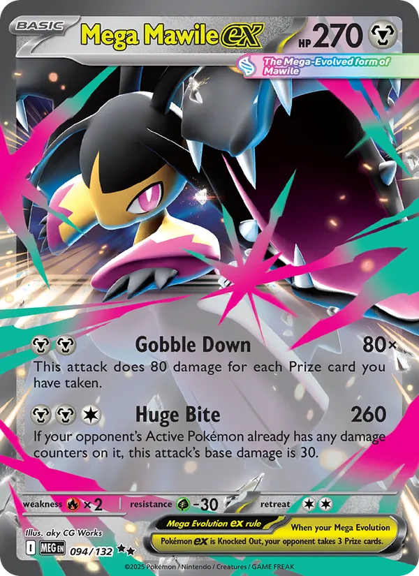Mega Mawile ex - Mega Evolution Pokemon Card