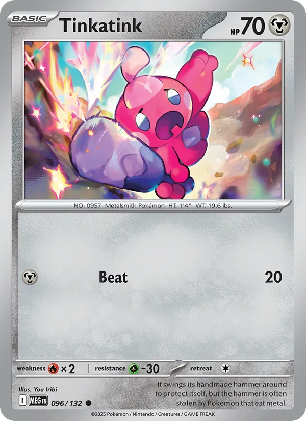 Tinkatink - Mega Evolution Pokemon Card