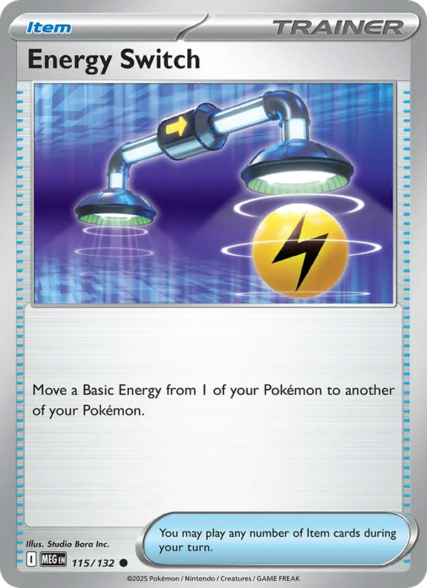 Energy Switch - Mega Evolution Pokemon Card