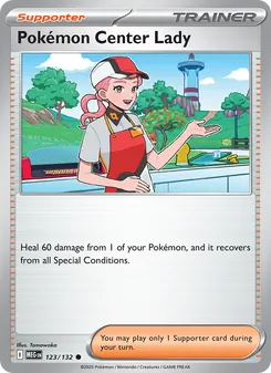 Pokémon Center Lady - Mega Evolution
