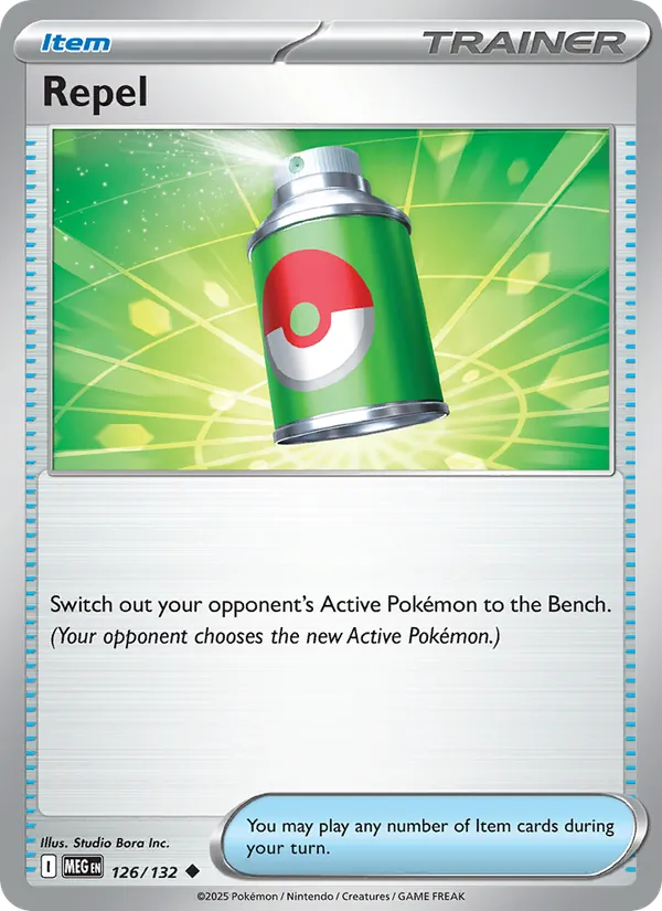 Repel - Mega Evolution Pokemon Card
