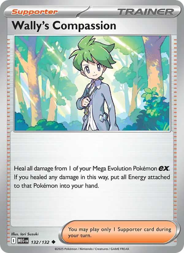Wally's Compassion - Mega Evolution Pokemon Card