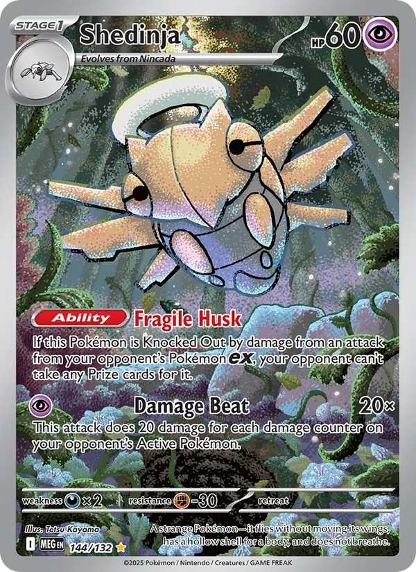 Shedinja - Mega Evolution Pokemon Card