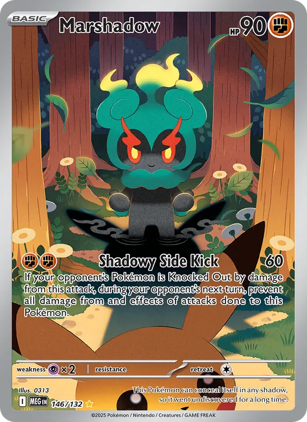 Marshadow - Mega Evolution Pokemon Card