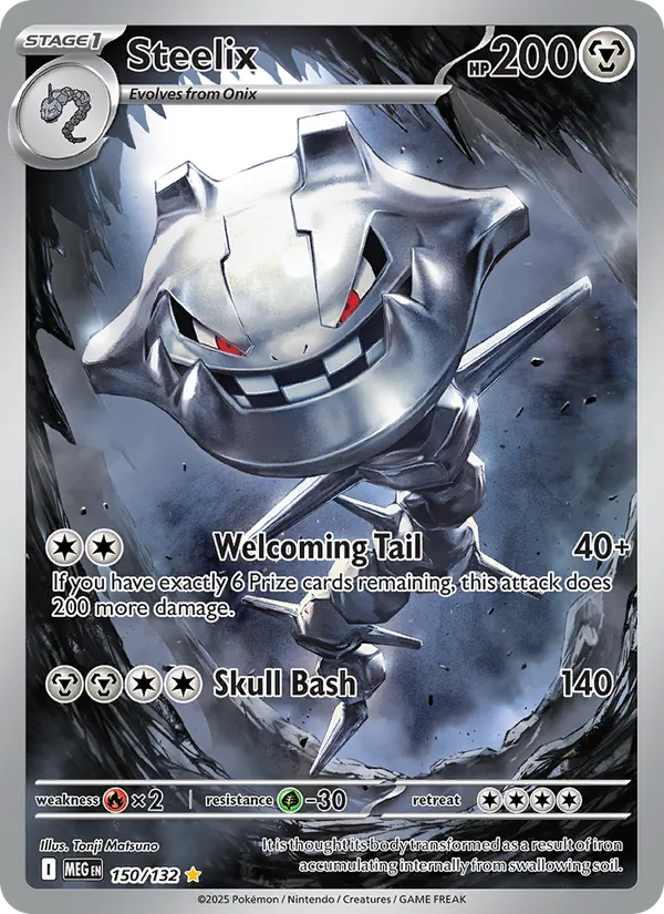 Steelix - Mega Evolution Pokemon Card