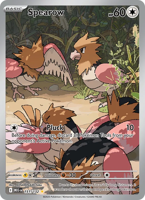 Spearow - Mega Evolution Pokemon Card