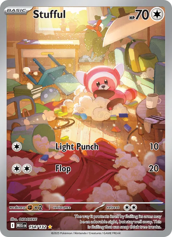 Stufful - Mega Evolution Pokemon Card
