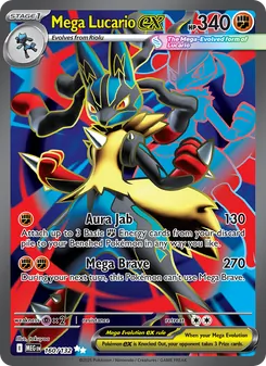 Mega Lucario ex - Mega Evolution