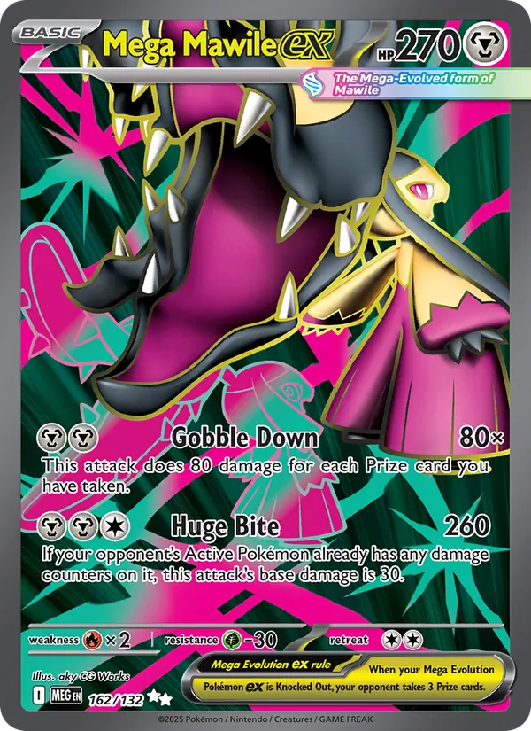 Mega Mawile ex - Mega Evolution Pokemon Card
