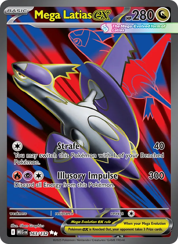 Mega Latias ex - Mega Evolution Pokemon Card
