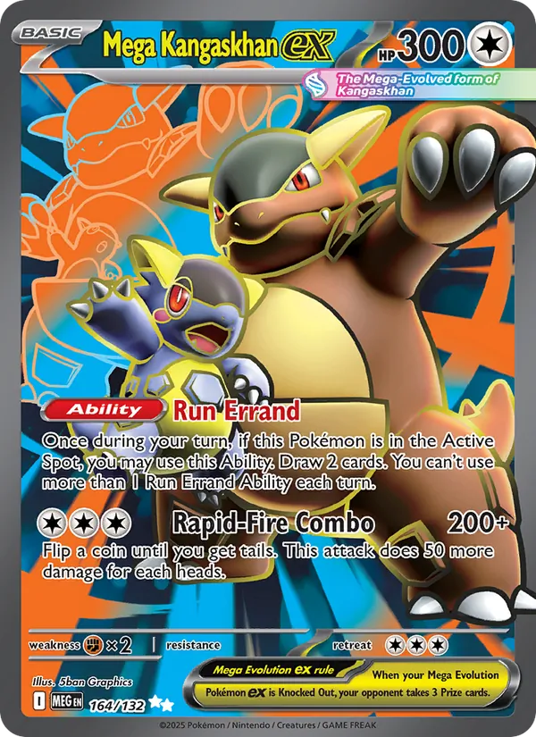 Mega Kangaskhan ex - Mega Evolution Pokemon Card