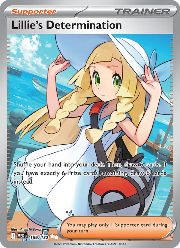 Lillie's Determination - Mega Evolution Pokemon Card