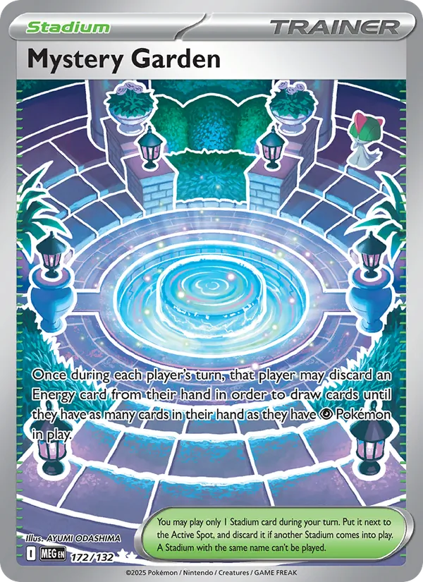 Mystery Garden - Mega Evolution Pokemon Card