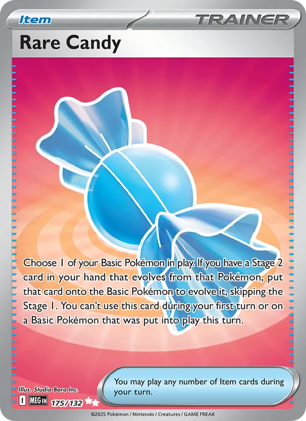 Rare Candy - Mega Evolution Pokemon Card