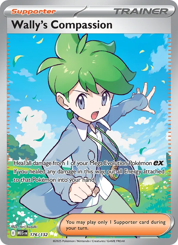Wally's Compassion - Mega Evolution Pokemon Card