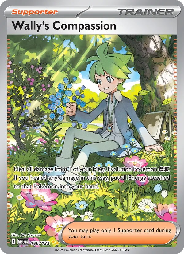 Wally's Compassion - Mega Evolution Pokemon Card