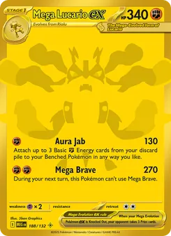 Mega Lucario ex - Mega Evolution