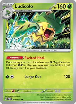 Ludicolo - Phantasmal Flames