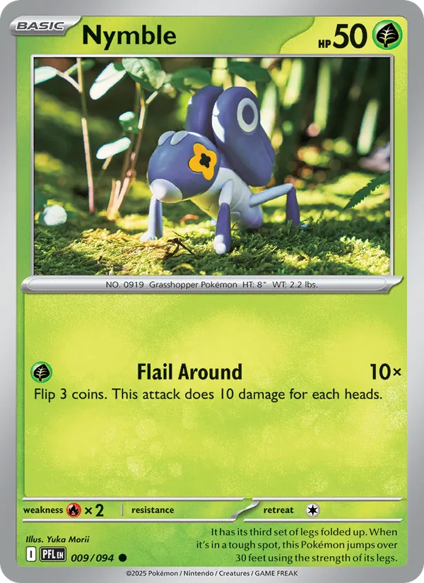 Nymble - Phantasmal Flames Pokemon Card