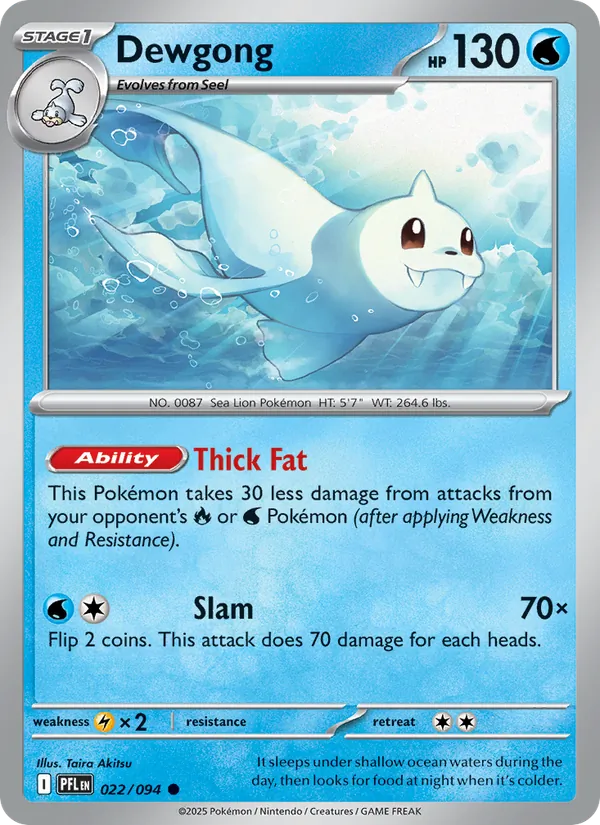 Dewgong - Phantasmal Flames Pokemon Card
