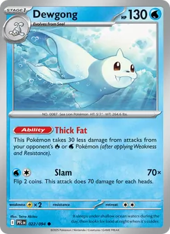 Dewgong - Phantasmal Flames