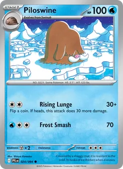 Piloswine - Phantasmal Flames