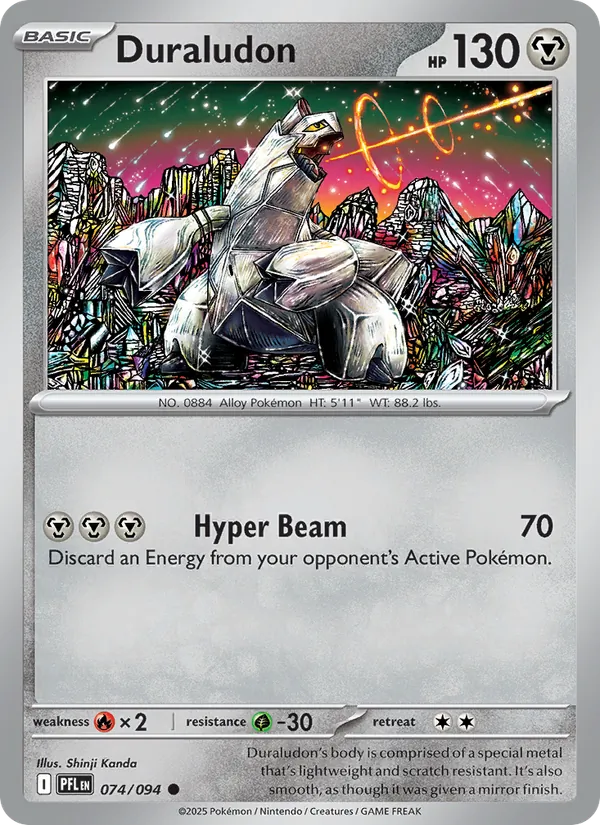 Duraludon - Phantasmal Flames Pokemon Card