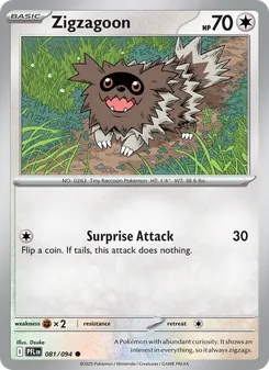 Zigzagoon - Phantasmal Flames