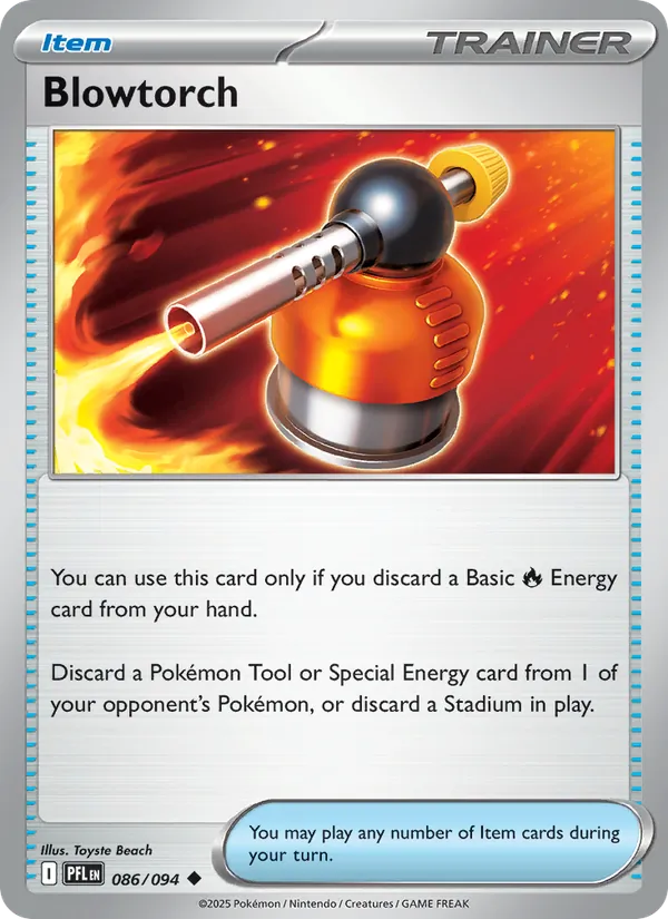Blowtorch - Phantasmal Flames Pokemon Card